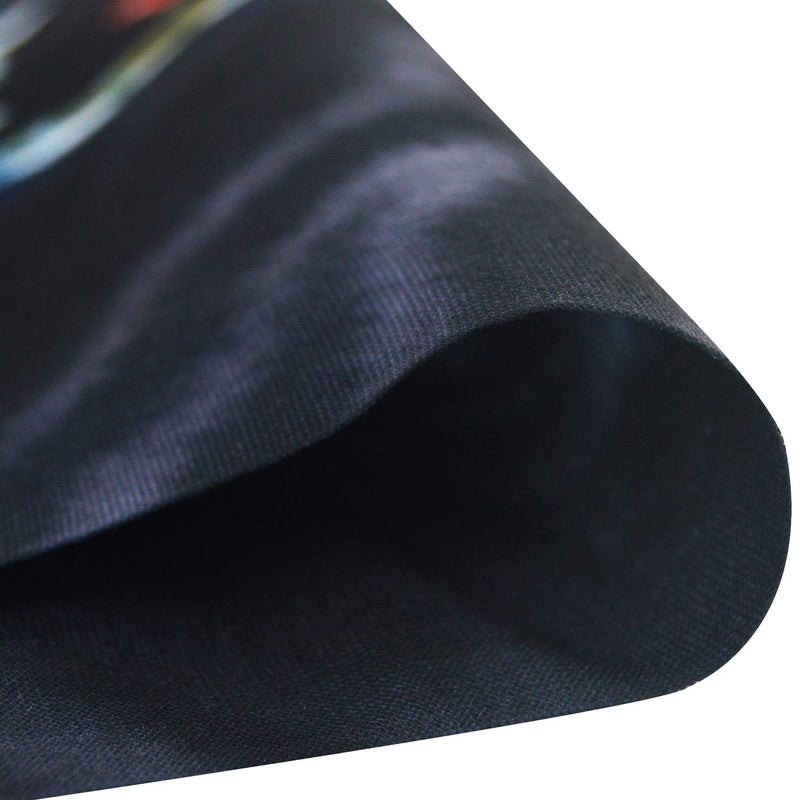 Obacle Motorcycle Face Mask Sun UV Dust Wind Protection Tube Mask Seamless Bandana Face Mask for Men Women Bike Riding Cycling Biker Fishing Outdoor Festival (Wolf Open Mouth Big Blue Nose) - Image 5